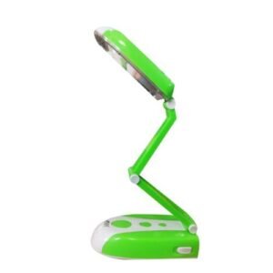 Adjustable Rechargeable Emergency Led Lamp With Solar/Color Varies-Green